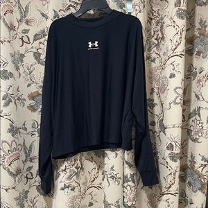 Under Armour Black Crew Neck Long Sleeve